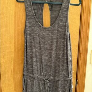 Gray Sleeveless Women's Top